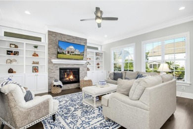 Step inside and let the refinished hardwood floors guide you on The Club At Twelve Oaks in North Carolina - for sale on GolfHomes.com, golf home, golf lot