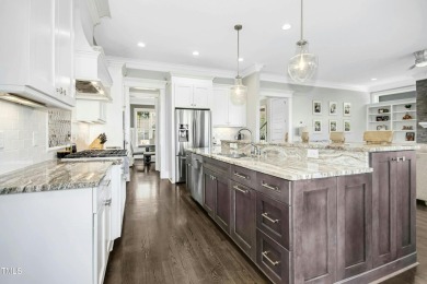 Step inside and let the refinished hardwood floors guide you on The Club At Twelve Oaks in North Carolina - for sale on GolfHomes.com, golf home, golf lot