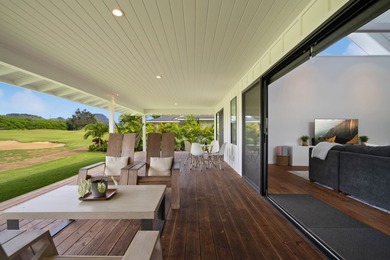 Modern Hawaiian Plantation style residence completed in 2022 and on Kiahuna Golf Club in Hawaii - for sale on GolfHomes.com, golf home, golf lot