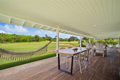 Modern Hawaiian Plantation style residence completed in 2022 and on Kiahuna Golf Club in Hawaii - for sale on GolfHomes.com, golf home, golf lot