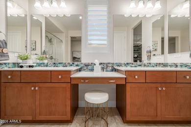 Highly upgraded and well-maintained Solaris model located on the on Tuscany Falls At Pebble Creek in Arizona - for sale on GolfHomes.com, golf home, golf lot