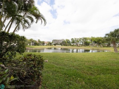 Beautiful Lake Views in this spacious and private 3 Bed 2 bath on Boca Pointe Country Club in Florida - for sale on GolfHomes.com, golf home, golf lot