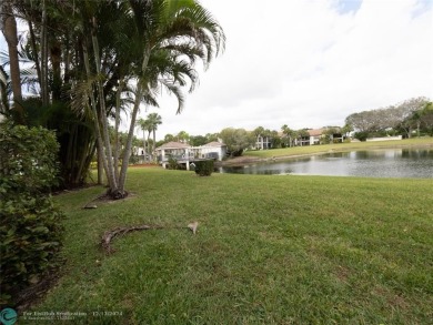 Beautiful Lake Views in this spacious and private 3 Bed 2 bath on Boca Pointe Country Club in Florida - for sale on GolfHomes.com, golf home, golf lot