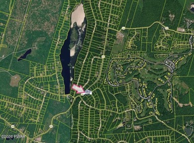 Over an acre lot located just a few miles from the town of on Woodloch Springs Country Club in Pennsylvania - for sale on GolfHomes.com, golf home, golf lot