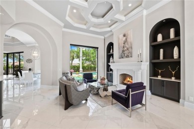 Welcome to this magnificent custom estate in Shadow Wood at The on Shadow Wood Country Club in Florida - for sale on GolfHomes.com, golf home, golf lot