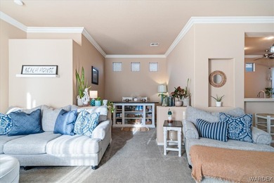 Gorgeous 2-bedroom, 2-bath home with 1,340 sq. ft. in the on Laughlin Ranch Golf Club in Arizona - for sale on GolfHomes.com, golf home, golf lot