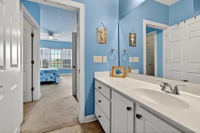 Tastefully appointed with light, airy beach-themed decor on Mystical Golf Man O War Golf Links in South Carolina - for sale on GolfHomes.com, golf home, golf lot