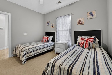 Tastefully appointed with light, airy beach-themed decor on Mystical Golf Man O War Golf Links in South Carolina - for sale on GolfHomes.com, golf home, golf lot