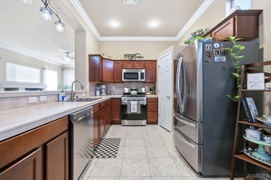 Gorgeous 2-bedroom, 2-bath home with 1,340 sq. ft. in the on Laughlin Ranch Golf Club in Arizona - for sale on GolfHomes.com, golf home, golf lot