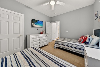 Tastefully appointed with light, airy beach-themed decor on Mystical Golf Man O War Golf Links in South Carolina - for sale on GolfHomes.com, golf home, golf lot