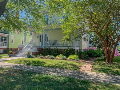 Gracious American Foursquare Home, Circa 1920, with oversized on Bay Creek Golf Club in Virginia - for sale on GolfHomes.com, golf home, golf lot