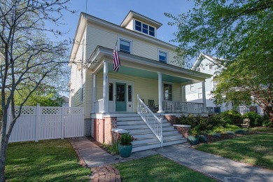 Gracious American Foursquare Home, Circa 1920, with oversized on Bay Creek Golf Club in Virginia - for sale on GolfHomes.com, golf home, golf lot