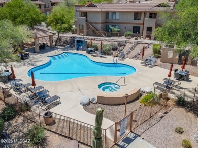 Welcome to Villas at Sabino Canyon! This bottom-level 2 bed, 2 on The Lodge at Ventana Canyon - Canyon  in Arizona - for sale on GolfHomes.com, golf home, golf lot