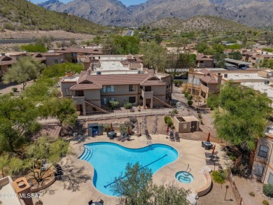 Welcome to Villas at Sabino Canyon! This bottom-level 2 bed, 2 on The Lodge at Ventana Canyon - Canyon  in Arizona - for sale on GolfHomes.com, golf home, golf lot