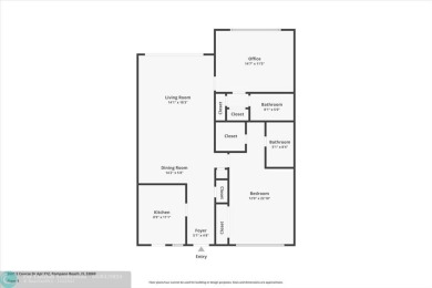 Don't miss buying this easy access ground floor unit in Palm on Palm-Aire Country Club and Resort - Palms in Florida - for sale on GolfHomes.com, golf home, golf lot