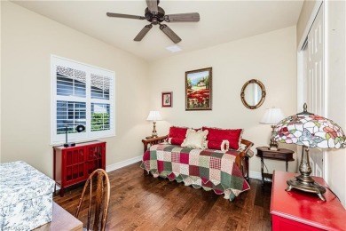 Enjoy golf & pond views from your paver lanai w/pool & spa in on The Club At Grandezza in Florida - for sale on GolfHomes.com, golf home, golf lot