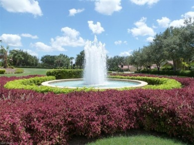 Enjoy golf & pond views from your paver lanai w/pool & spa in on The Club At Grandezza in Florida - for sale on GolfHomes.com, golf home, golf lot