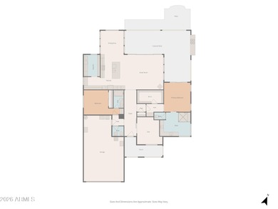 Welcome to this beautiful home with mountain views from the on Vista Verde Golf Course in Arizona - for sale on GolfHomes.com, golf home, golf lot