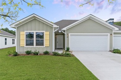 Move-in Ready New Construction! Grant's Ferry Cove is a lovely on Coastal Pines Golf Club in Georgia - for sale on GolfHomes.com, golf home, golf lot