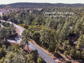 Elevated .73 acre homesite located in a peaceful setting within on The Rim Golf Club in Arizona - for sale on GolfHomes.com, golf home, golf lot