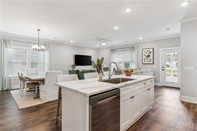 Move-in Ready New Construction! Grant's Ferry Cove is a lovely on Coastal Pines Golf Club in Georgia - for sale on GolfHomes.com, golf home, golf lot