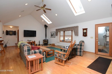 BEAUTIFUL CUSTOM-BUILT LAKE WALLENPAUPACK RANCH! ONE LEVEL on Paupack Hills Golf and Country Club in Pennsylvania - for sale on GolfHomes.com, golf home, golf lot