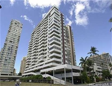 Conveniently located in Waikiki...unit has an enclosed lanai for on Ala Wai Golf Course in Hawaii - for sale on GolfHomes.com, golf home, golf lot