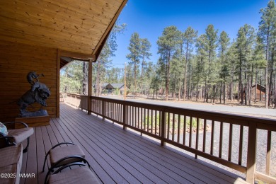 Escape to the cool pines with this single level furnished home on Pinetop Lakes Country Club in Arizona - for sale on GolfHomes.com, golf home, golf lot