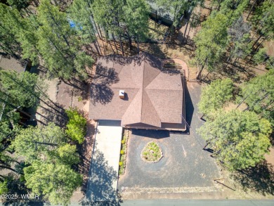 Escape to the cool pines with this single level furnished home on Pinetop Lakes Country Club in Arizona - for sale on GolfHomes.com, golf home, golf lot