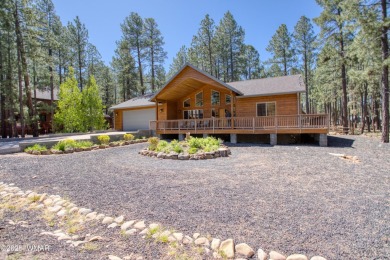 Escape to the cool pines with this single level furnished home on Pinetop Lakes Country Club in Arizona - for sale on GolfHomes.com, golf home, golf lot