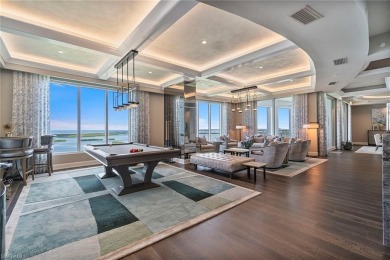 This truly iconic residence crowns the 23rd floor of Seaglass at on Bonita Bay West in Florida - for sale on GolfHomes.com, golf home, golf lot