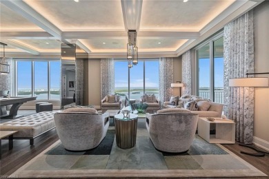 This truly iconic residence crowns the 23rd floor of Seaglass at on Bonita Bay West in Florida - for sale on GolfHomes.com, golf home, golf lot