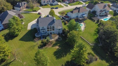 Welcome to this impressive five-bedroom home featuring a grand on Stonewolf Golf Club in Illinois - for sale on GolfHomes.com, golf home, golf lot