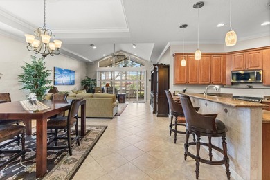 Meticulously maintained Fairview model featuring lake views in on PGA Golf Club in PGA Village in Florida - for sale on GolfHomes.com, golf home, golf lot