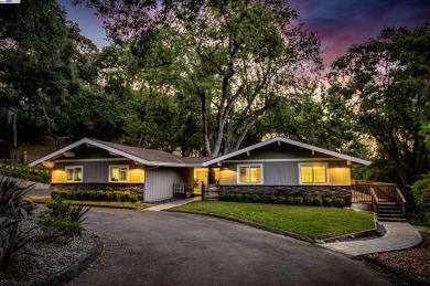 Custom-built luxury home on the peaceful wooded hillside. Enjoy on Castlewood Country Club in California - for sale on GolfHomes.com, golf home, golf lot