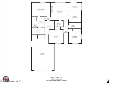 Beautiful single level rancher available in Twin Lakes Village on Twin Lakes Village Golf Course in Idaho - for sale on GolfHomes.com, golf home, golf lot