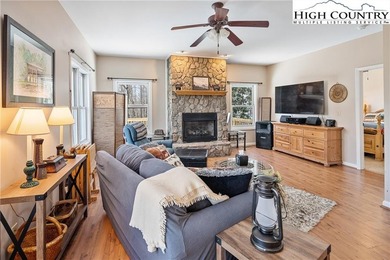 Private, light filled mountain retreat with golf course and on Mountain Aire Golf Course in North Carolina - for sale on GolfHomes.com, golf home, golf lot