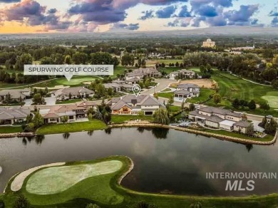 Welcome to this stunning waterfront estate in the prestigious on SpurWing Country Club in Idaho - for sale on GolfHomes.com, golf home, golf lot