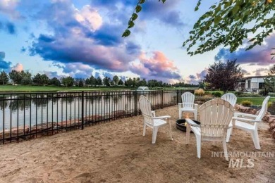 Welcome to this stunning waterfront estate in the prestigious on SpurWing Country Club in Idaho - for sale on GolfHomes.com, golf home, golf lot