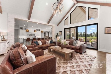 Welcome to this stunning waterfront estate in the prestigious on SpurWing Country Club in Idaho - for sale on GolfHomes.com, golf home, golf lot