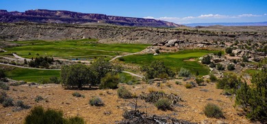 Nestled on the edge of a dramatic cliff, this exceptional on The Golf Club At Redlands Mesa in Colorado - for sale on GolfHomes.com, golf home, golf lot
