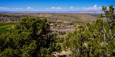 Nestled on the edge of a dramatic cliff, this exceptional on The Golf Club At Redlands Mesa in Colorado - for sale on GolfHomes.com, golf home, golf lot