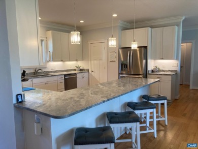 Custom built golf front home with 2 x 6 walls, courtyard parking on Spring Creek Golf Club in Virginia - for sale on GolfHomes.com, golf home, golf lot