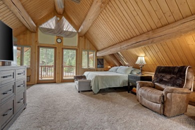 Escape the ordinary in this stunning log home sitting on just on Chewelah Golf and Country Club  in Washington - for sale on GolfHomes.com, golf home, golf lot