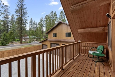 Escape the ordinary in this stunning log home sitting on just on Chewelah Golf and Country Club  in Washington - for sale on GolfHomes.com, golf home, golf lot