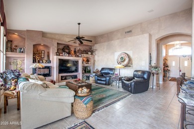 Spacious 3 bed, 2.5 bath home with a 3-car garage sits on a on Eagles Nest at Pebble Creek in Arizona - for sale on GolfHomes.com, golf home, golf lot