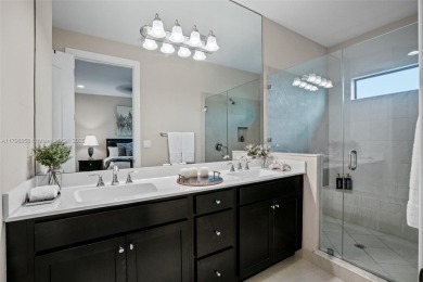 Stunning new lakefront townhouse in a gated golf course on Boca Dunes Golf and Country Club in Florida - for sale on GolfHomes.com, golf home, golf lot
