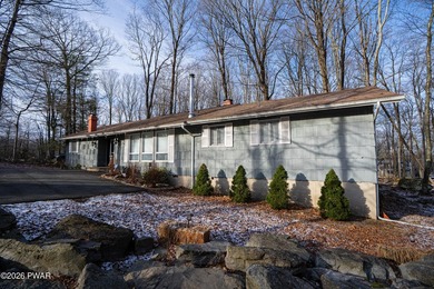 Enjoy easy living in this spacious and bright ranch home in the on The Hideout Golf in Pennsylvania - for sale on GolfHomes.com, golf home, golf lot