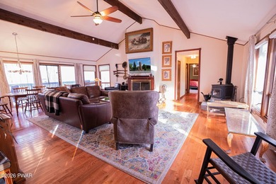 Enjoy easy living in this spacious and bright ranch home in the on The Hideout Golf in Pennsylvania - for sale on GolfHomes.com, golf home, golf lot