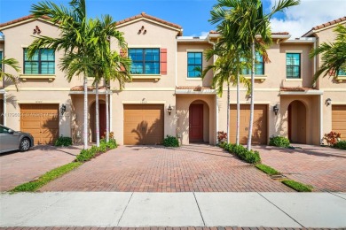 Stunning new lakefront townhouse in a gated golf course on Boca Dunes Golf and Country Club in Florida - for sale on GolfHomes.com, golf home, golf lot